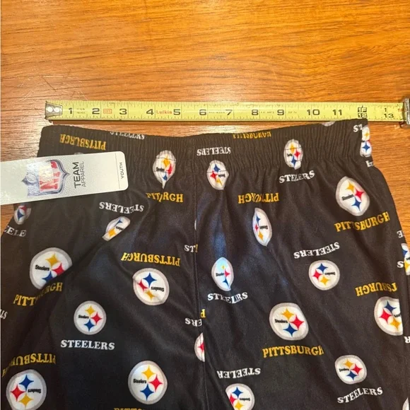 NFL Pittsburgh Steelers Black Lounge Pants - Picture 4 of 7